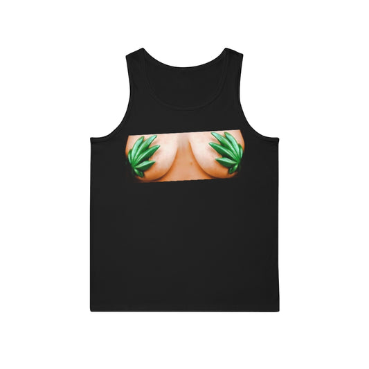 Weed Queen Boobs Male Tank