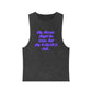 Weed Queen Balance Unisex Stonewash Tank Top