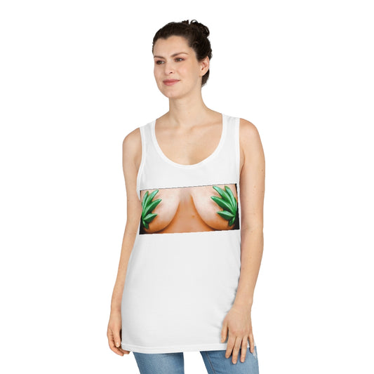 Weed Queen Boobs Female Tank