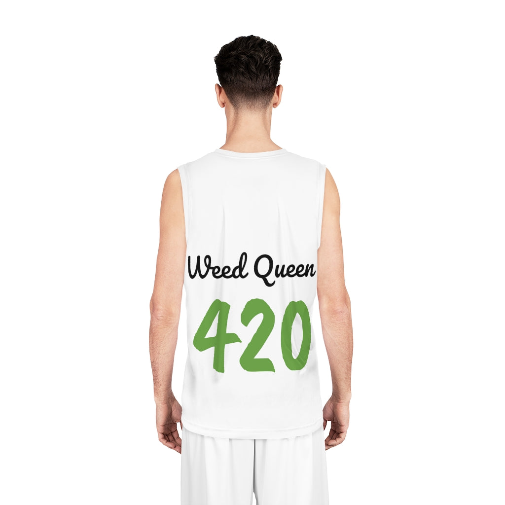 Weed Queen Basketball Jersey